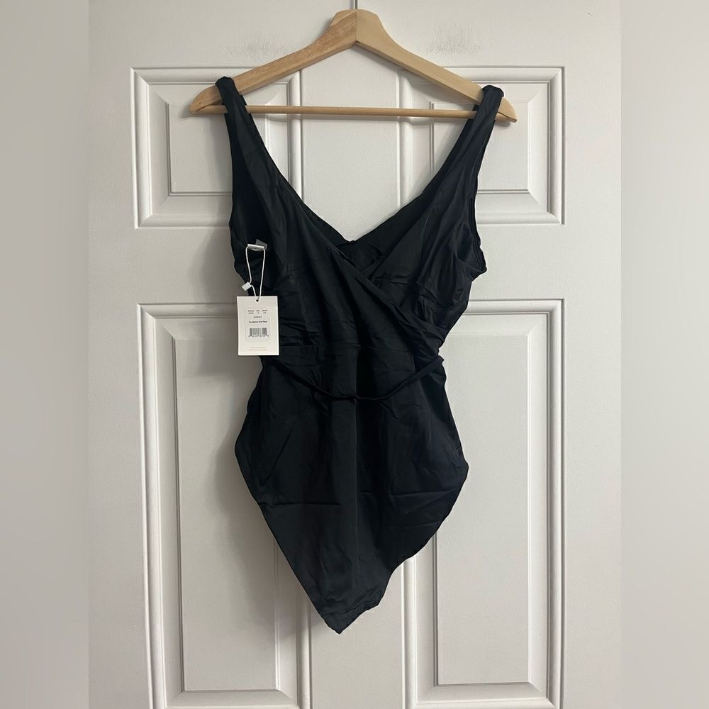 Andie Swim The Belmar One piece swimsuit size Medium Black NEW - Picture 4 of 10